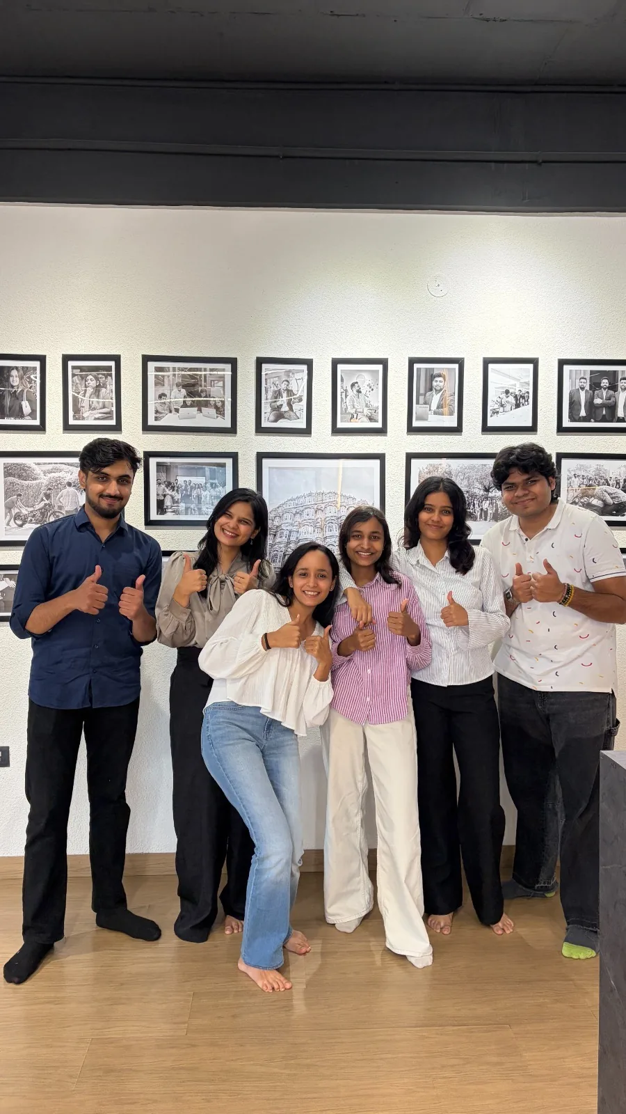DBL Student Founders celebrating live brand launch in the Maxopp Lab